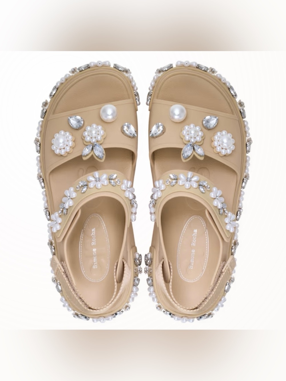 Simone Rocha x Crocs Soho Sandal Chai - Picture 2 of 9